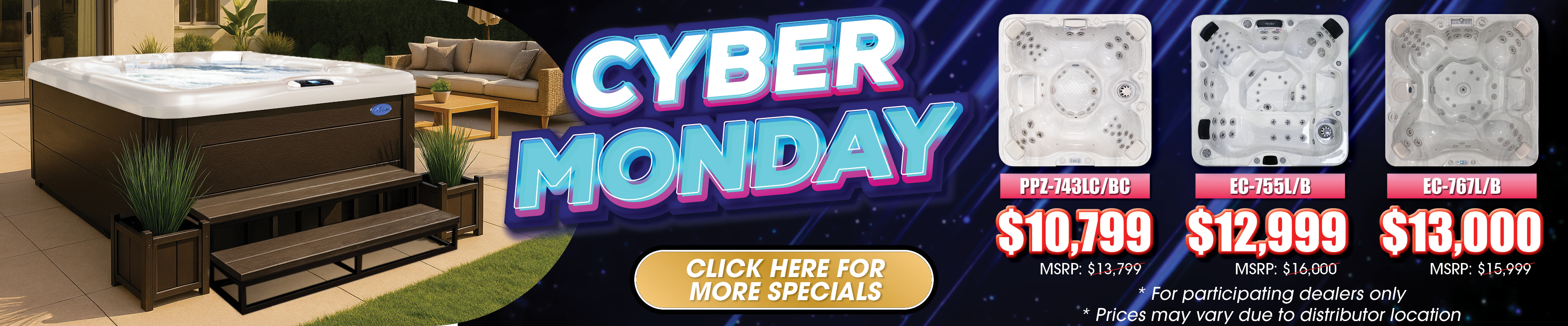 Calspas hot tub being used in a family setting - Norfolk