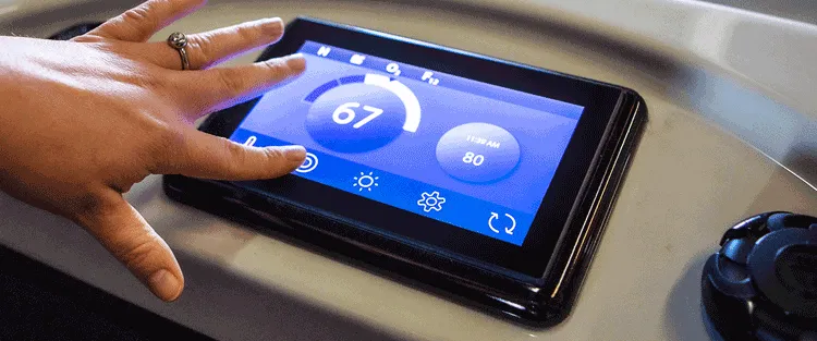 Cal Touch4™ for hot tubs in Norfolk